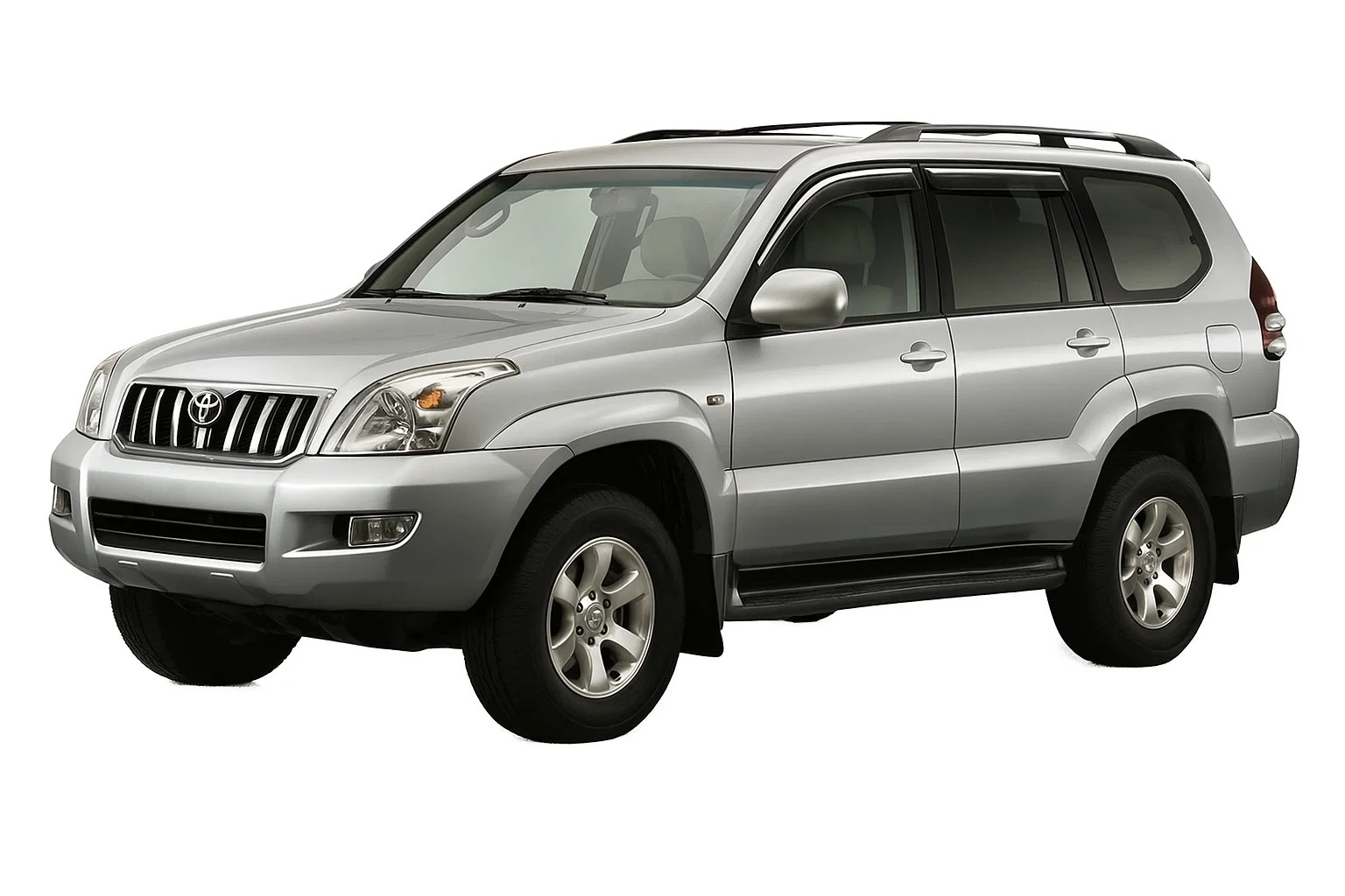 Вітровики з хромованим молдингом Niken Luxury (4 шт) для Lexus GX470 2002-2009 рр