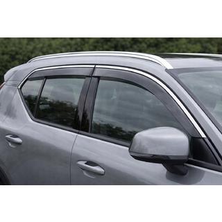 Ветровики с хромированным молдингом Niken Luxury (4 шт)