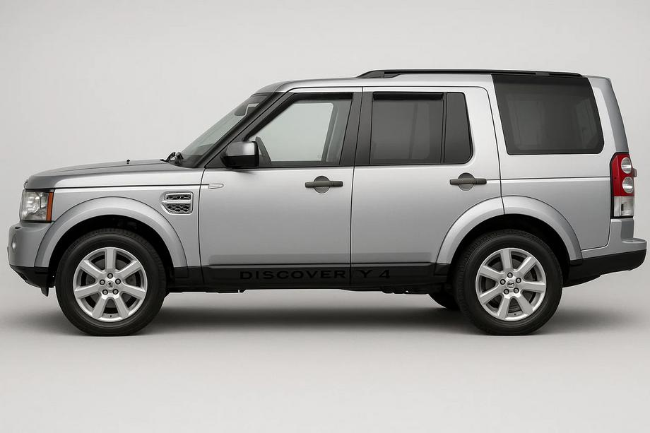 Land Rover Discovery III 2004–2009 гг. Вставные ветровики Niken Luxury (4 шт) Фото 1