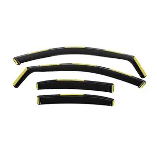 Вставные ветровики Niken Luxury (4 шт) Mercedes C-сlass W205 2014-2021 гг. фото 2