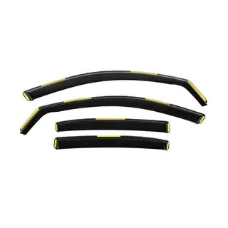 Ветровики вставные Niken Luxury (Liftback, 4 шт) Skoda Octavia II A5 2010-2013 гг. фото 1