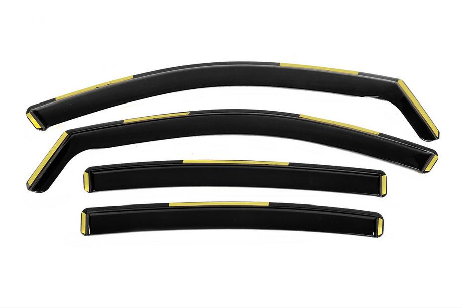 Volkswagen Passat B8 2015-2023 гг. Ветровики вставные Niken Luxury (SD, 4 шт) Image