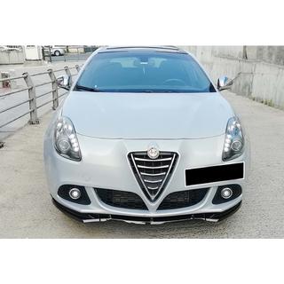 Alfa Romeo Giulietta Передняя Lip накладка DPT (ABS, черный глянец, 3шт)