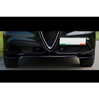 Передний лип-спойлер DPT V-1 (ABS, черный глянец) фото 1