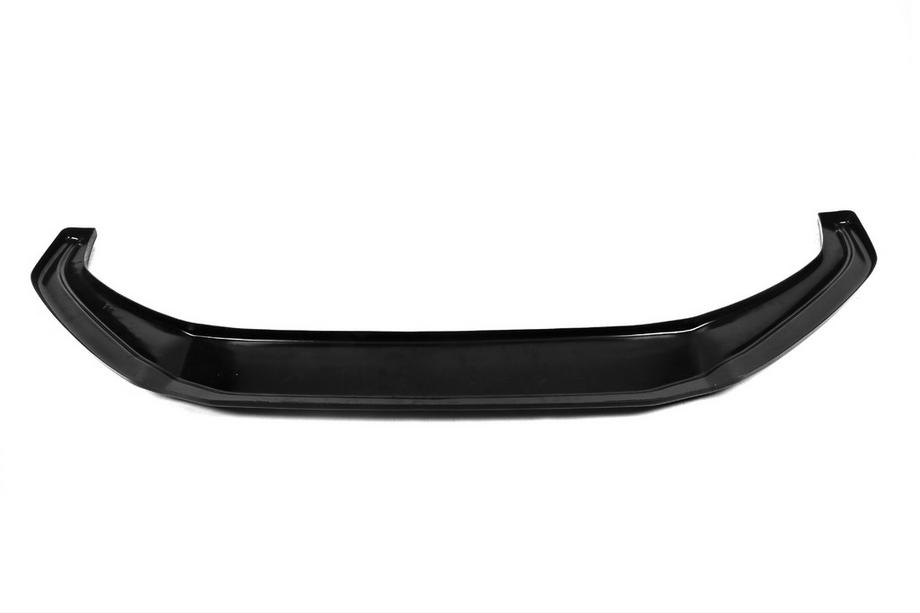 Audi A4 B9 2015-2024 гг. Передняя лип-накладка DPT V-1 (для S-Line, 2015-2019, черный глянец) Фото 10