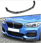 BMW 1 серия F20/F21 2011-2019 гг. Передний лип-спойлер DPT (Черный Глянец) фото 1