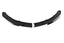 BMW 1 серия F20/F21 2011-2019 гг. Передний сплиттер DPT V-1 (Для M Performance, Черный Глянец, 2 шт) фото 9