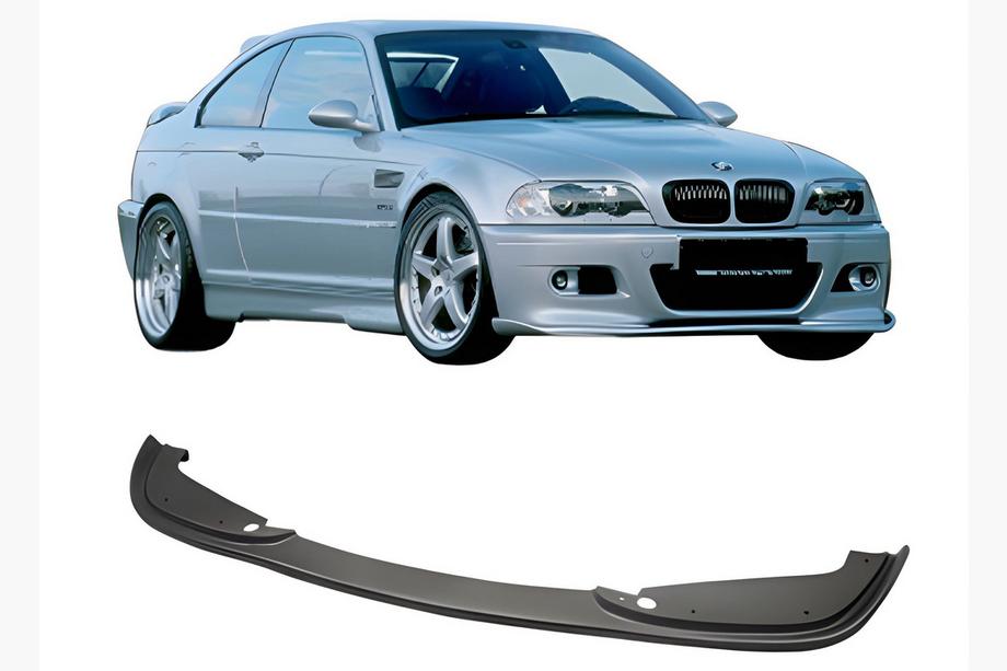 BMW 3 серия E46 1998-2006 гг. Передний лип-спойлер DPT (для Hamman, черный глянец) Image
