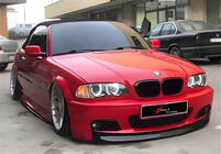 Передний лип DPT V-2 (Для M Sport, Черный Глянец) фото 1 Передний лип DPT V-2 (Для M Sport, Черный Глянец) фото 1