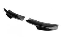 BMW 3 серия E90/E91 2005-2011 гг. Передние Flap накладки DPT (для E90 M-Sport 2008-2011, Черный Глянец, 2 шт) фото 5