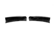 BMW 3 серия E90/E91 2005-2011 гг. Передние Flap накладки DPT (для E90 M-Sport 2008-2011, Черный Глянец, 2 шт) фото 7
