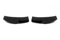 BMW 3 серия E90/E91 2005-2011 гг. Передние Flap накладки DPT (для E90 M-Sport 2008-2011, Черный Глянец, 2 шт) фото 8