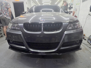 BMW 3 серия E90/E91 2005-2011 гг. Передний лип DPT (для E90 M-Sport 2005-2008, черный глянец) фото 4
