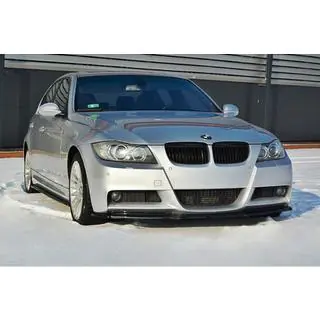 Передний лип DPT (для E90 M-Sport 2005-2008, черный глянец) фото 3