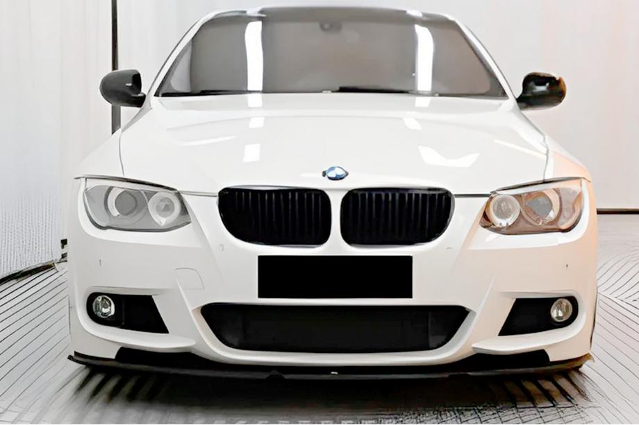 BMW 3 серия E92/E93 2006–2013 гг. Передний сплиттер DPT (для M-Sport 2010-2013, черный глянец) Image