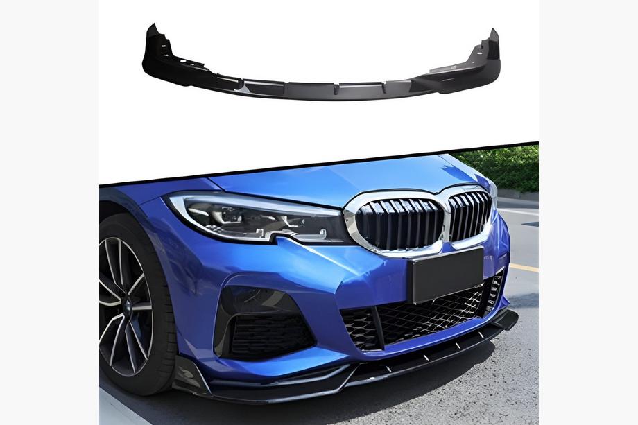 Передний лип-спойлер DPT V-2 (Для M Technic, Черный Глянец) Image