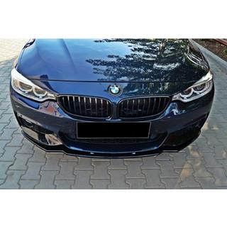 Передний сплиттер DPT V-2 (для M-Sport, черный глянец) фото 3