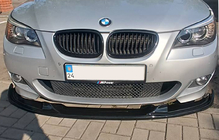 BMW 5 серия E60/E61 2003-2010 гг. Передний лип DPT (для M Technic Max Hamann черный глянец) фото 4