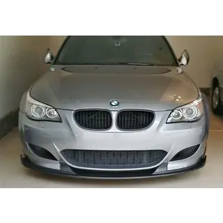 Передний Лип DPT (с плавниками, для M5 Hamann, Черный Глянец) фото 2