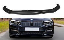 BMW 5 серия G30/G31 2017-2023 гг. Передний лип-спойлер DPT V-2 (2017-2020, Черный Глянец) фото 1