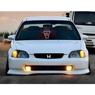 Передний лип DPT V-1 (Черный Глянец)