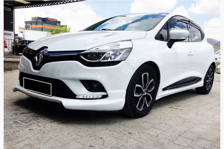 Renault Clio IV 2012-2019 гг. Передний лип DPT (HB, грунт под покраску)