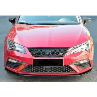 Передний сплиттер DPT (Cupra, 2017-2020, черный глянец) фото 2