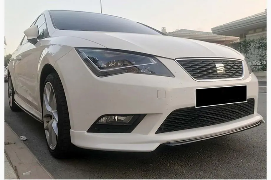 Seat Leon 2013-2020 гг. Передний лип DPT V-1 (2013-2016, грунт под покраску)