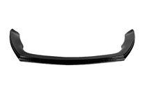 Skoda Octavia III A7 2013-2019 гг. Передний лип-спойлер DPT V-2 (2017-2019 RS, Черный Глянец) фото 2