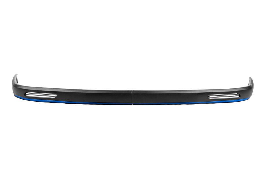 Универсальная передняя губа DPT Blue V-1 (ABS, черный глянец) Фото 4