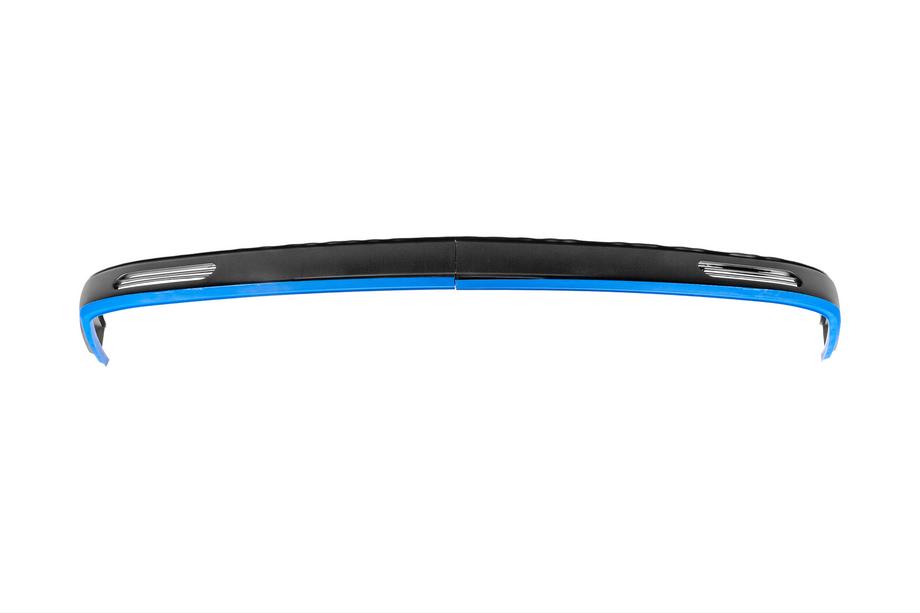 Универсальная передняя губа DPT Blue V-1 (ABS, черный глянец) Фото 2