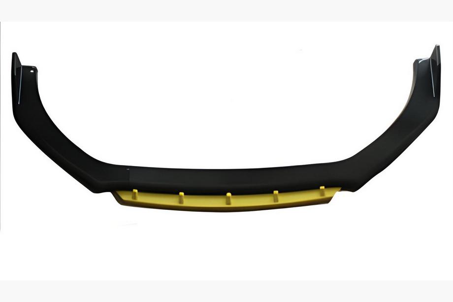Универсальная передняя губа DPT Yellow V-2 (ABS, черный глянец) Image Универсальная передняя губа DPT Yellow V-2 (ABS, черный глянец) Image