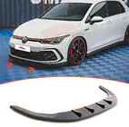 Volkswagen Golf 8 2019- гг. Передний лип-спойлер DPT (для GTI, черный глянец) фото 1