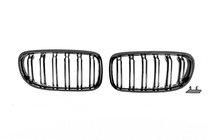 BMW 3 серия E90/E91 2005-2011 гг. Решетки M-Look (2008-2011, Черный Глянец) фото 3