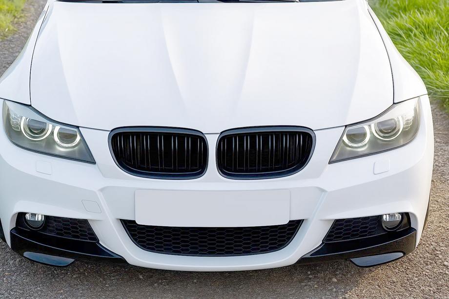 BMW 3 серия E90/E91 2005-2011 гг. Решетки M-Look (2008-2011, Черный Глянец) Image