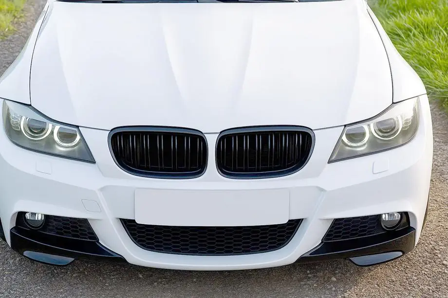 BMW 3 серия E90/E91 2005-2011 гг. Решетки M-Look (2008-2011, Черный Глянец) Image
