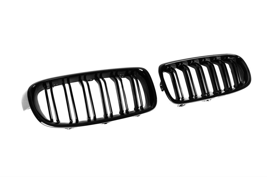 BMW 3 серия F30/F31 2012-2019 гг. Ноздри M-Look (Черный Глянец) Фото 5