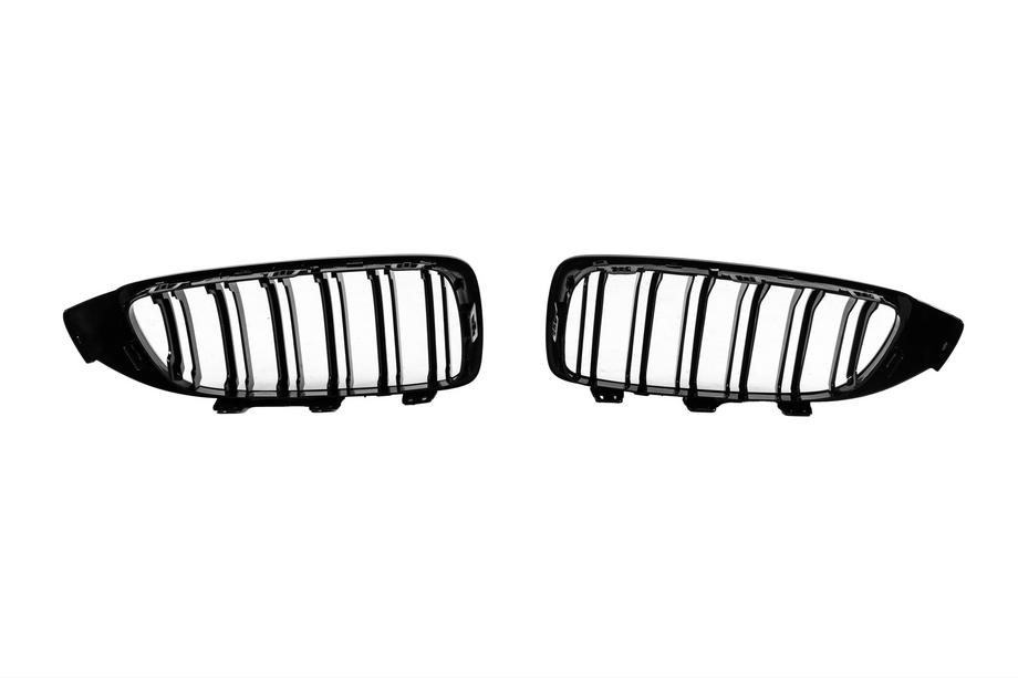 BMW 4 серия F32/F33/F36 2012-2020 гг. Ноздри M-Look (Черный Глянец) Фото 6
