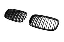BMW X5 E70 2007-2013 гг. Ноздри M-Look (Черный Глянец) фото 6