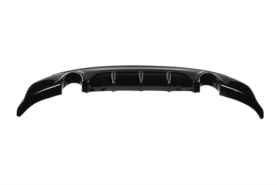 BMW 2 серия F22/F23 2014-2021 гг. Задний диффузор DPT (Черный Глянец) Фото 8