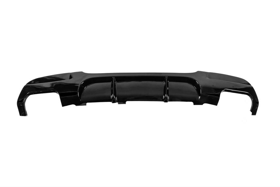 BMW 3 серия E90/E91 2005-2011 гг. Задний диффузор DPT V-3 (для E90 M-Sport, Черный Глянец) Фото 5