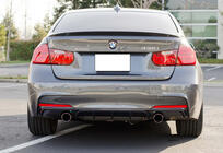 Задний диффузор DPT V-4 (для M-Performance, Черный Глянец) фото 2