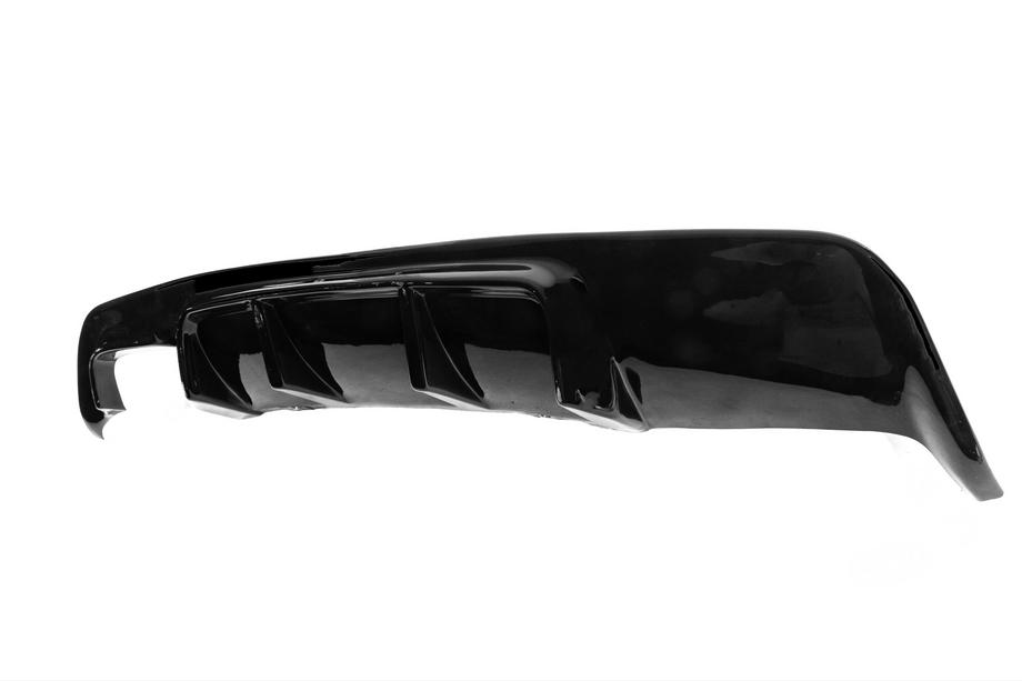 BMW 5 серия E60/E61 2003-2010 гг. Задний диффузор DPT V-1 (для M-Sport, Черный Глянец) Фото 2