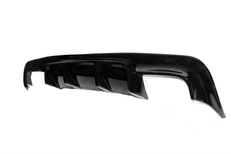 BMW 5 серия E60/E61 2003-2010 гг. Задний диффузор DPT V-2 (для M-Sport, Черный Глянец) Фото 6