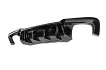 BMW 5 серия F10/F11 2010–2016 гг. Задний диффузор CS-Style DPT (для M5, Черный Глянец, Вакуумное Формование) фото 10