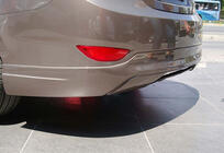 Задний диффузор DPT (Черный Глянец) фото 2 Задний диффузор DPT (Черный Глянец) фото 2