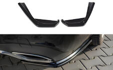 Mercedes E-сlass W213 2016-2023 гг. Задний FLAP Диффузор DPT (Черный Глянец) фото 6