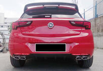 Задний диффузор DPT V-1 (HB, Черный Глянец) фото 3