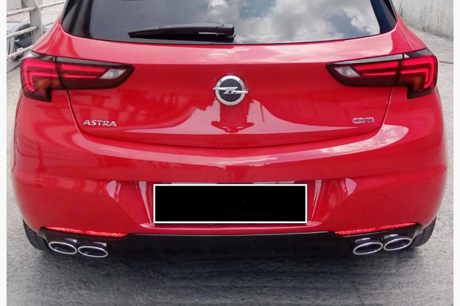 Задний диффузор DPT V-1 (HB, Черный Глянец) Image