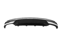 Skoda Octavia III A7 2013-2019 гг. Задний диффузор DPT V-3 (SD, Черный Матовый) фото 5